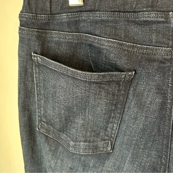 Eileen Fisher Dark Blue Organic Cotton Stretch Jean Leggings - Medium (10-12) - Picture 9 of 12